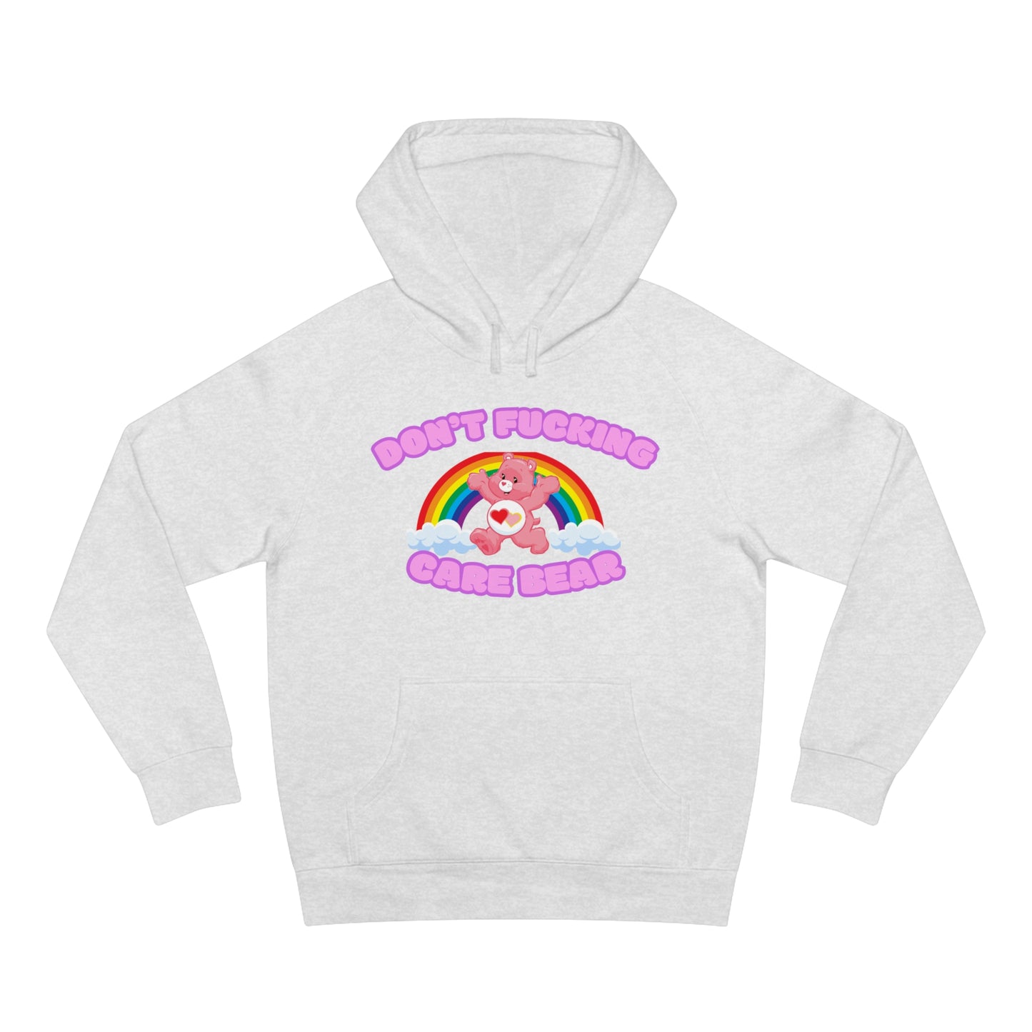 Don't Fucking Care Bear Unisex Supply Hoodie