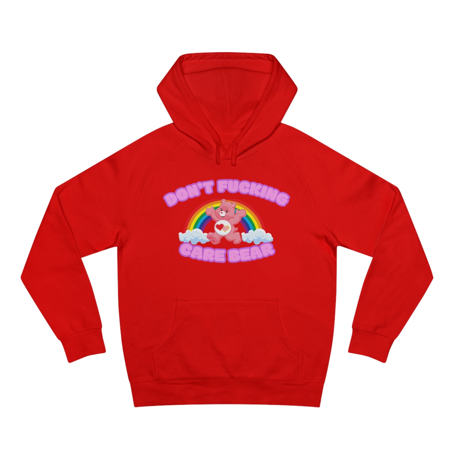 Don't Fucking Care Bear Unisex Supply Hoodie