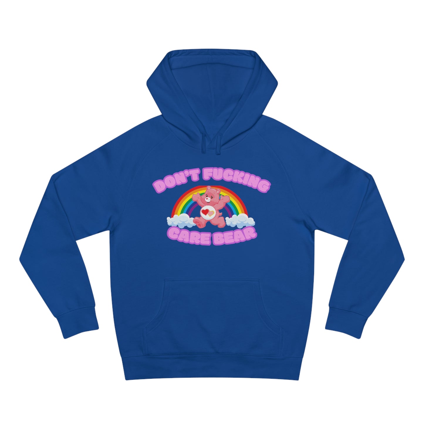 Don't Fucking Care Bear Unisex Supply Hoodie