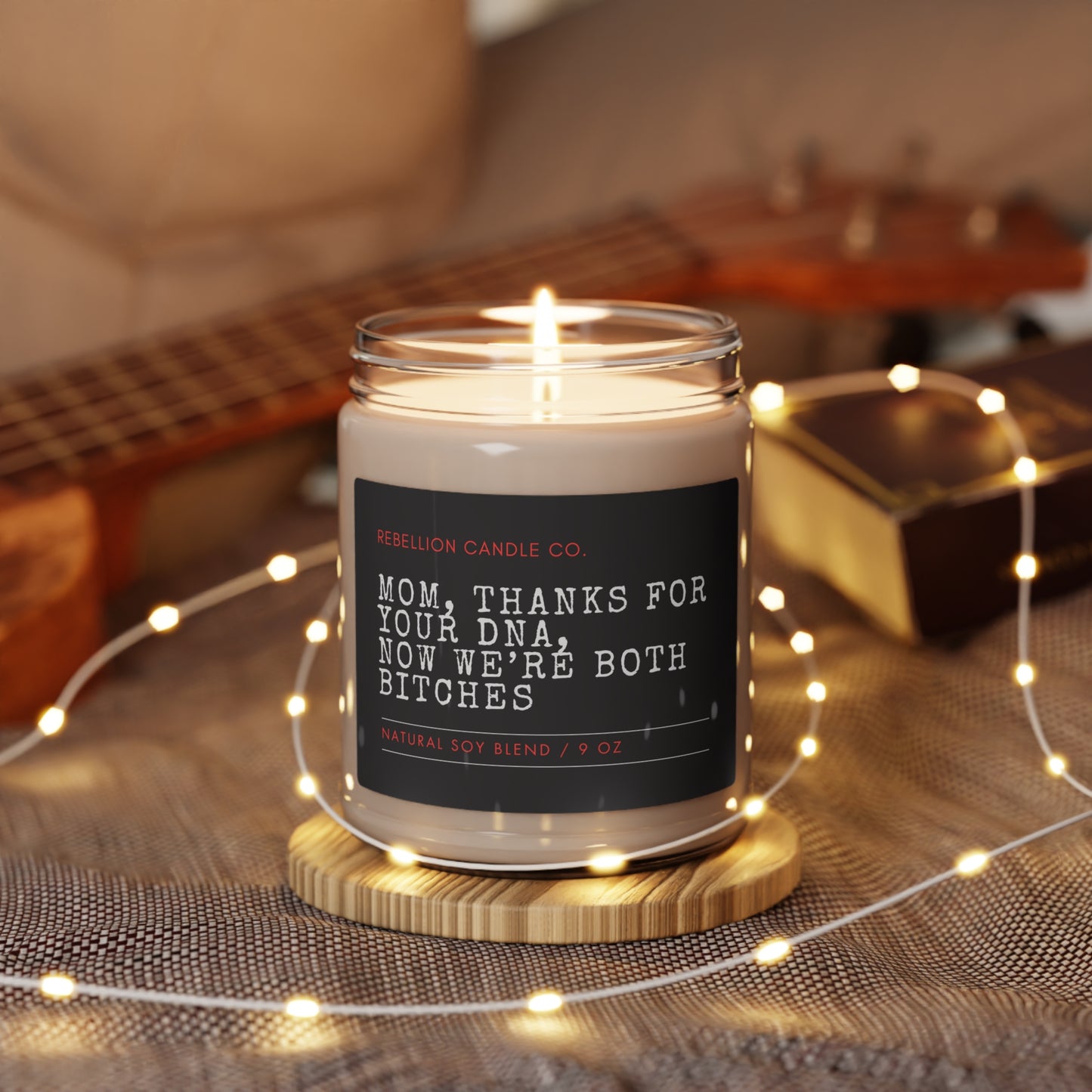 Thanks Mom Scented Soy Candle, 9oz