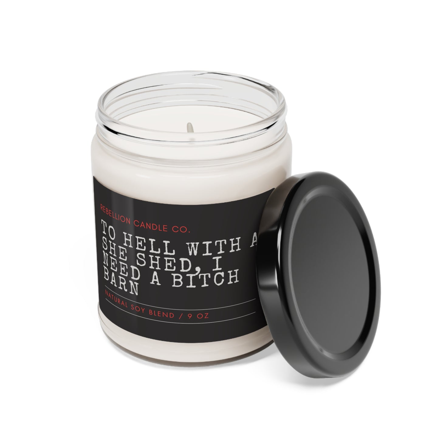 Bitch Barn Scented Soy Candle, 9oz
