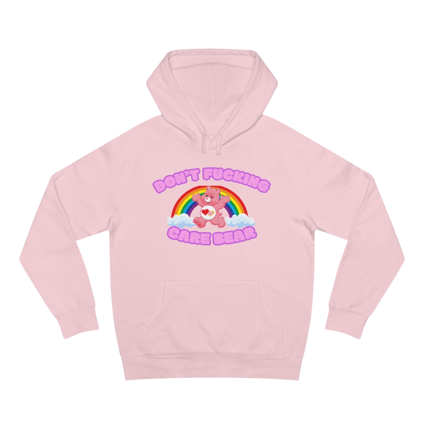 Don't Fucking Care Bear Unisex Supply Hoodie