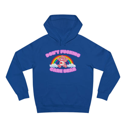 Don't Fucking Care Bear Unisex Supply Hoodie
