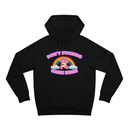 Don't Fucking Care Bear Unisex Supply Hoodie