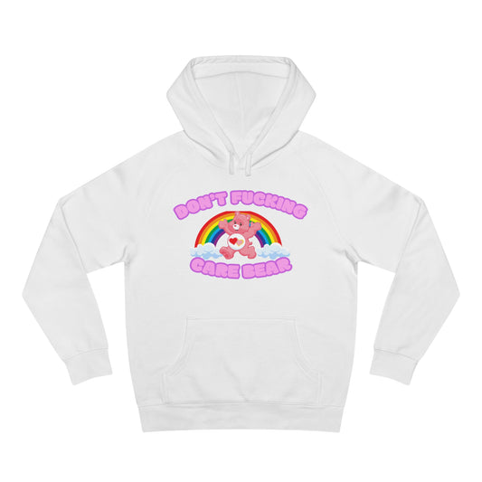 Don't Fucking Care Bear Unisex Supply Hoodie
